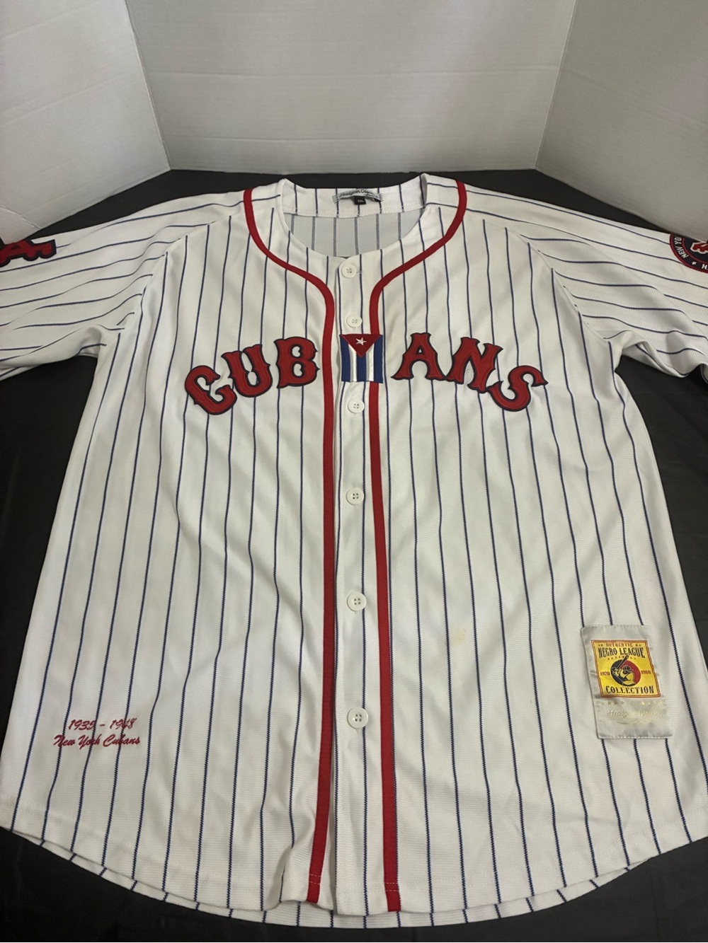 CUBANS Pinstripe Baseball Jersey - Negro League